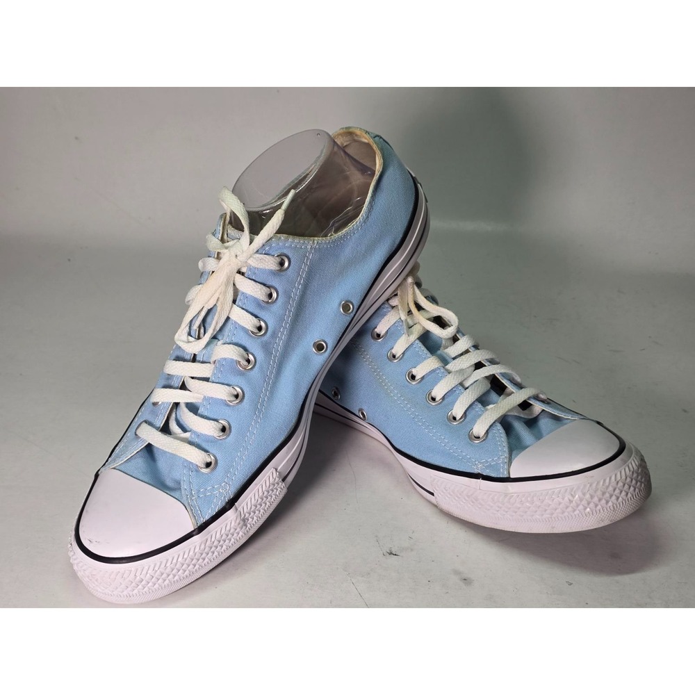 Converse All Star Men's Sneakers Size 13 Women's Size 15 Blue Canvas Shoes